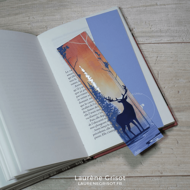 Deer (bookmark) 