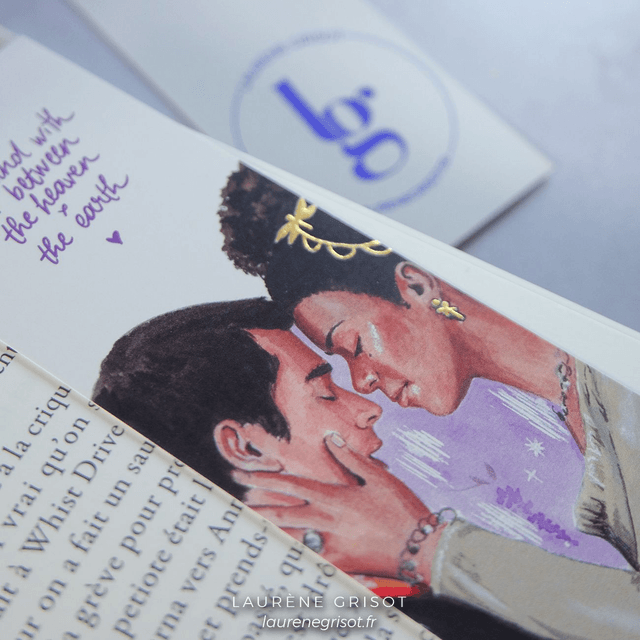 Queen Charlotte & George (bookmark)
