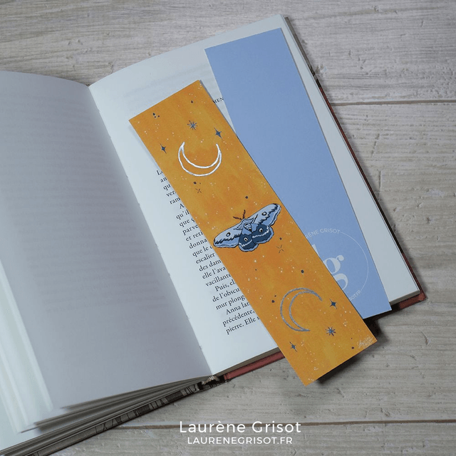 Night butterfly (bookmark)