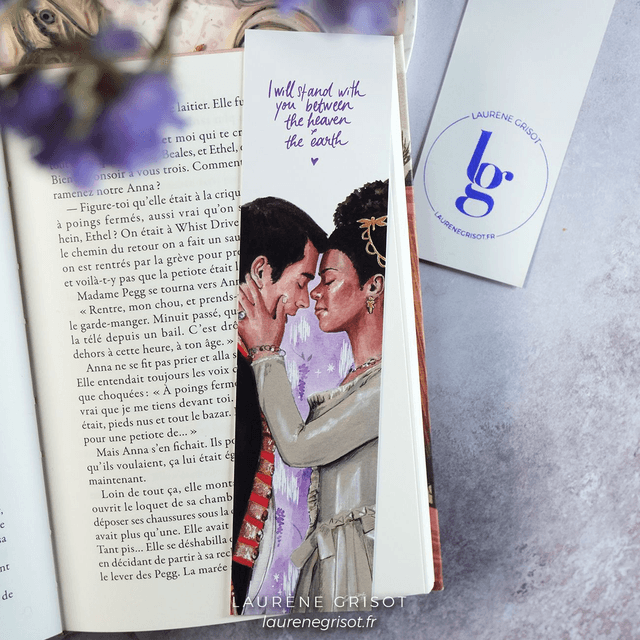 Queen Charlotte &amp; George (bookmark)